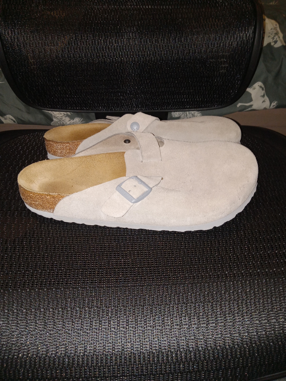 Birkenstock Boston Suede Clog